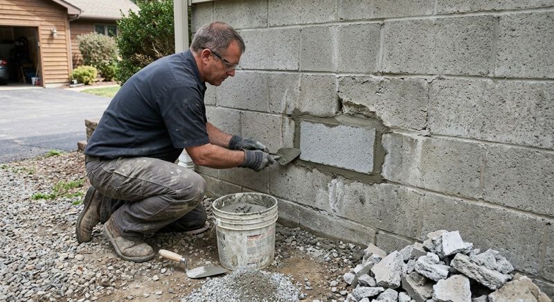 Block Masonry Repair in Grand Forks, ND