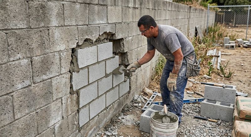 Block Work Repair in Grand Forks, ND