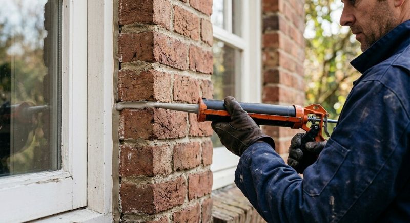 Brick Caulking in Grand Forks, ND