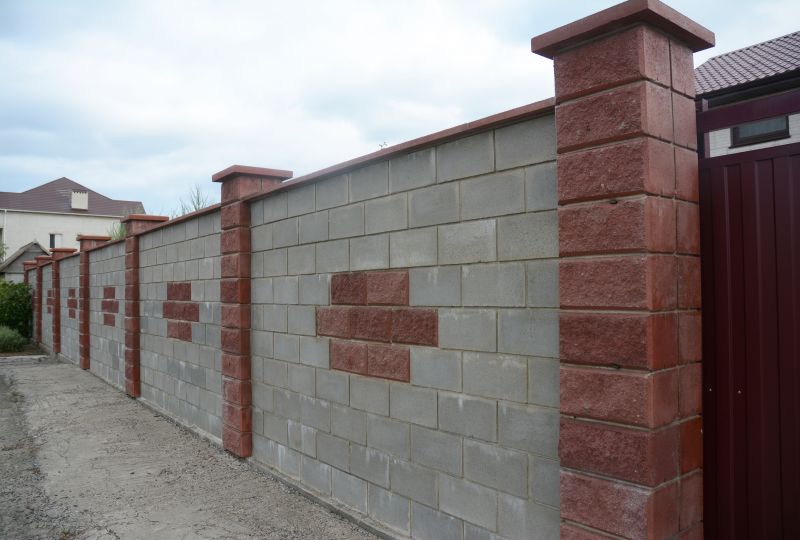 Brick Fence Repair in Grand Forks, ND