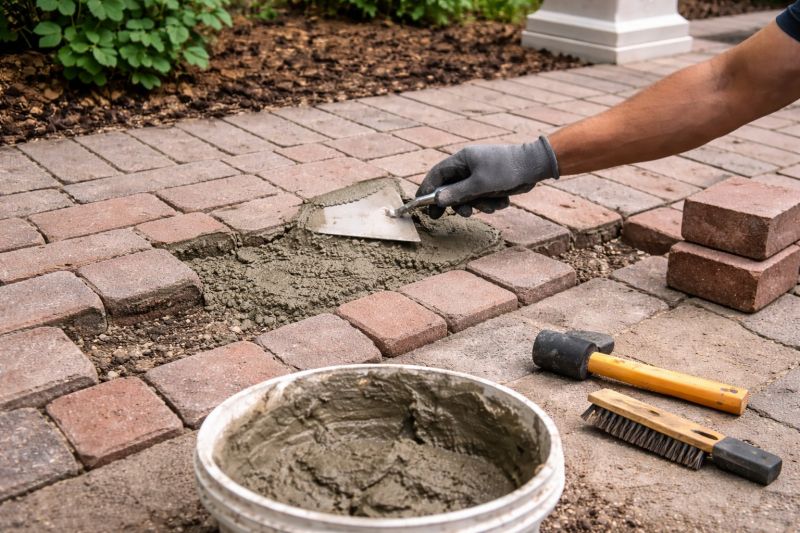 Brick Flatwork Repair in Grand Forks, ND