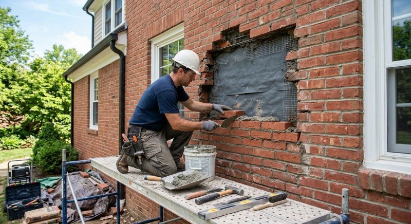 Brick Masonry Repair in Grand Forks, ND