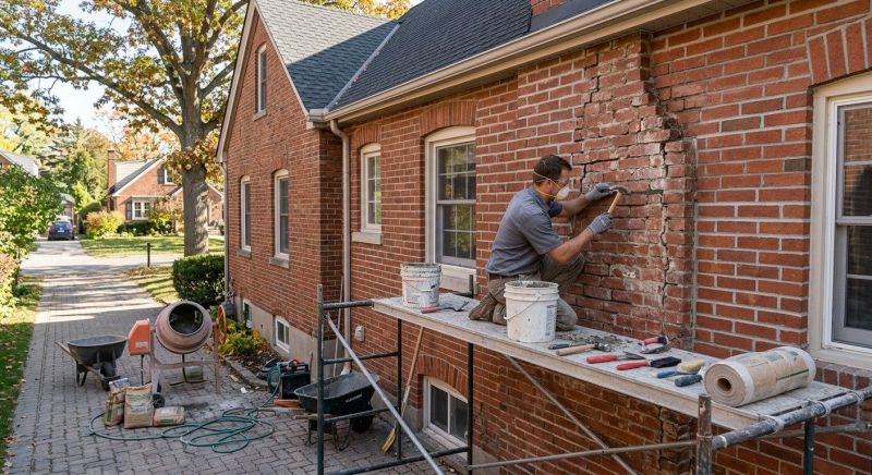 Brick Masonry Restoration in Grand Forks, ND