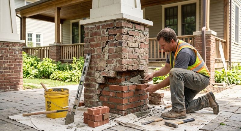 Brick Masonry Restoration in Grand Forks, ND