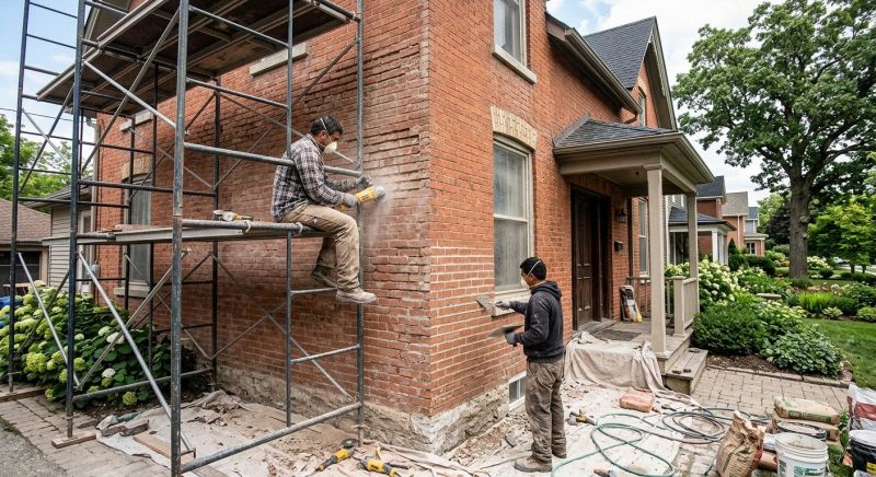 Brick Restoration in Crookston, MN