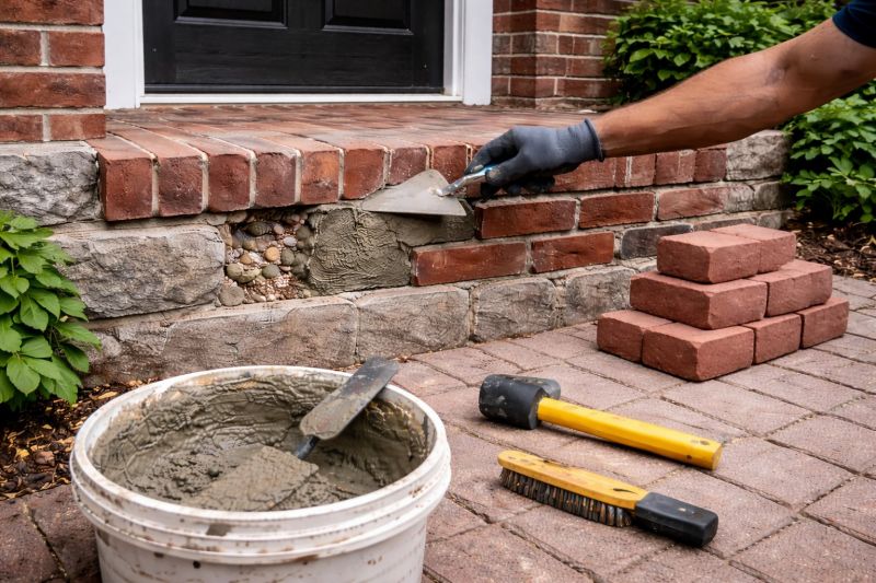 Brick Steps Repair in Grand Forks, ND