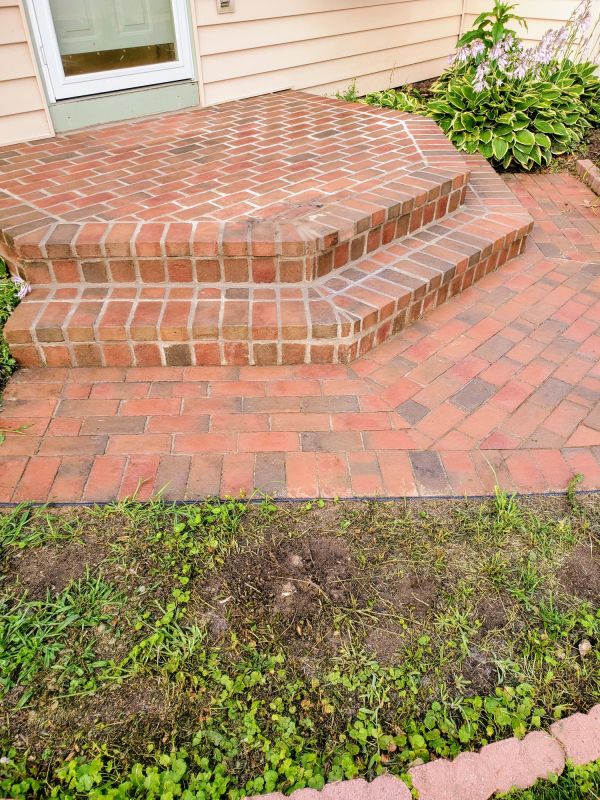 Brick Stoop Repair in Grand Forks, ND