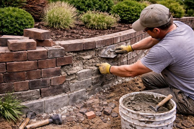 Brick Wall Repair in Grand Forks County, ND