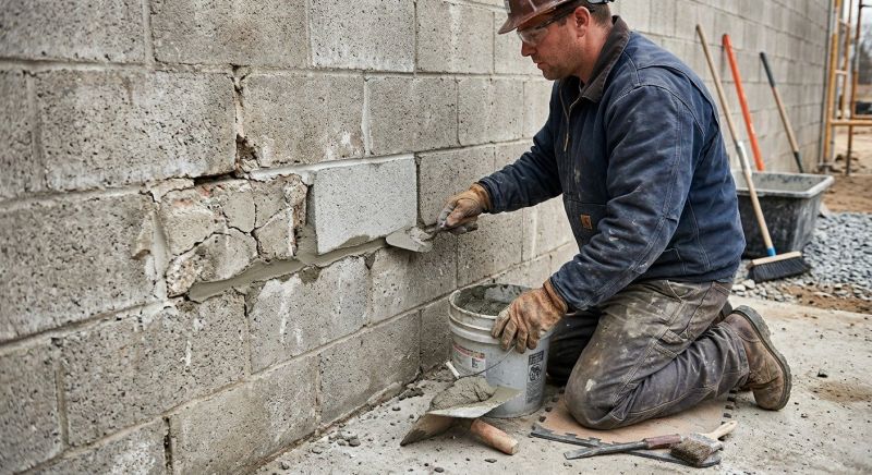 Brick Wall Repair in Grand Forks County, ND