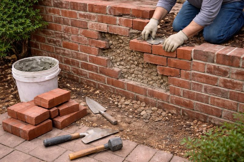 Brick Wall Repair in Grand Forks, ND
