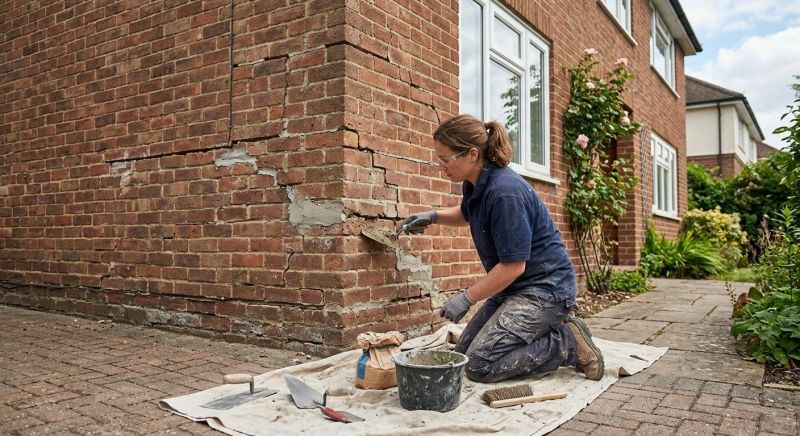Brick Wall Repair in Grand Forks, ND