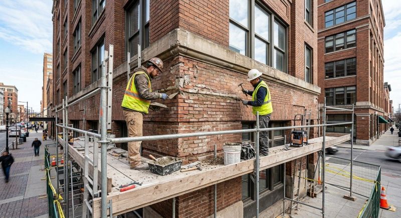 Commercial Masonry Repair in Grand Forks County, ND