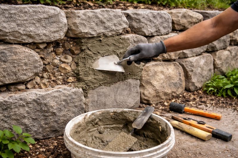 Retaining Wall Repair in Grand Forks Afb, ND