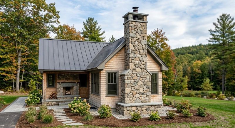 Stone Chimney Installation in Grand Forks County, ND