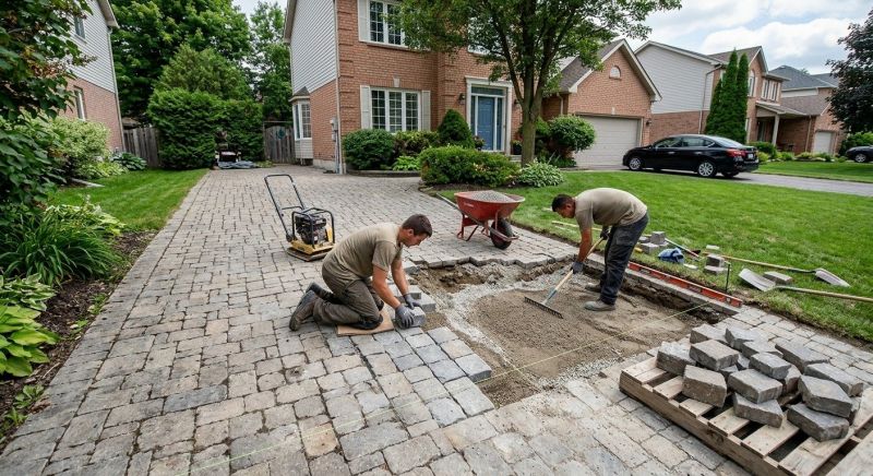 Stone Driveway Repair in Grand Forks, ND