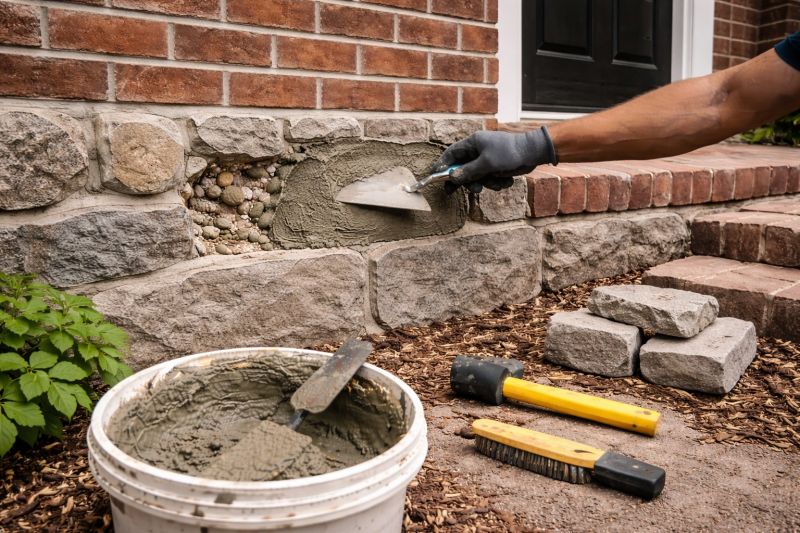 Stone Masonry Repair in Grand Forks Afb, ND
