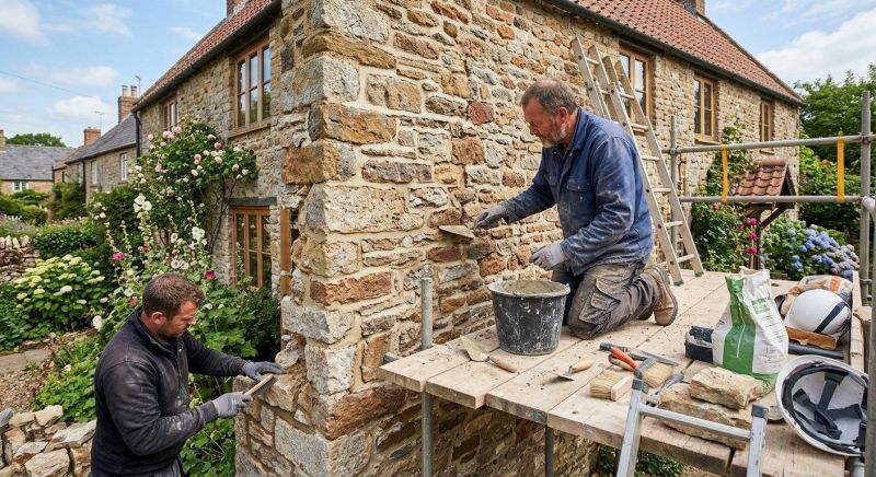 Stone Masonry Repair in Grand Forks County, ND