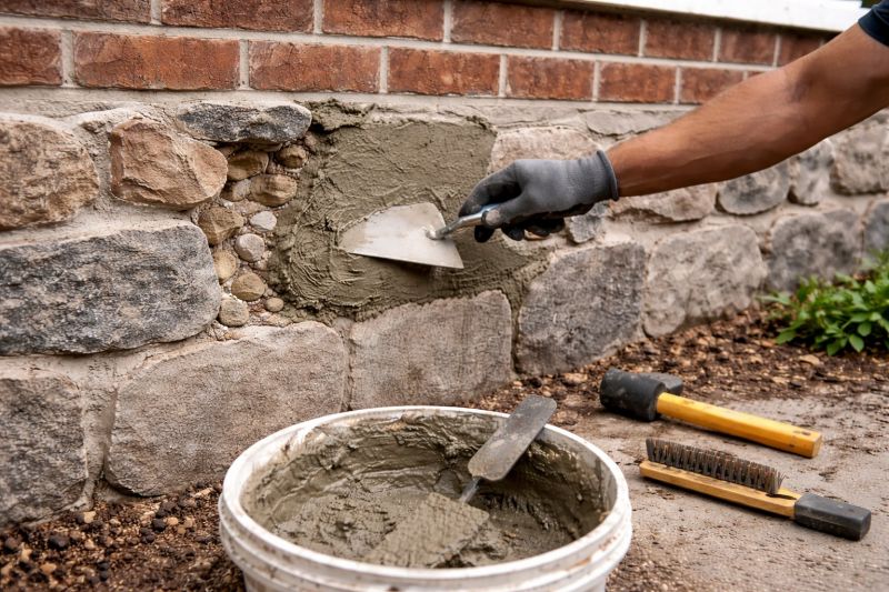 Stonework Repair in Grand Forks County, ND